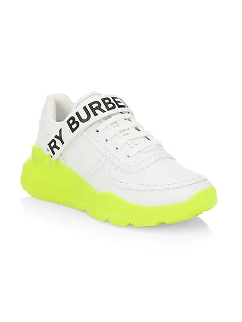 Shop Burberry Ronnie Neon Logo